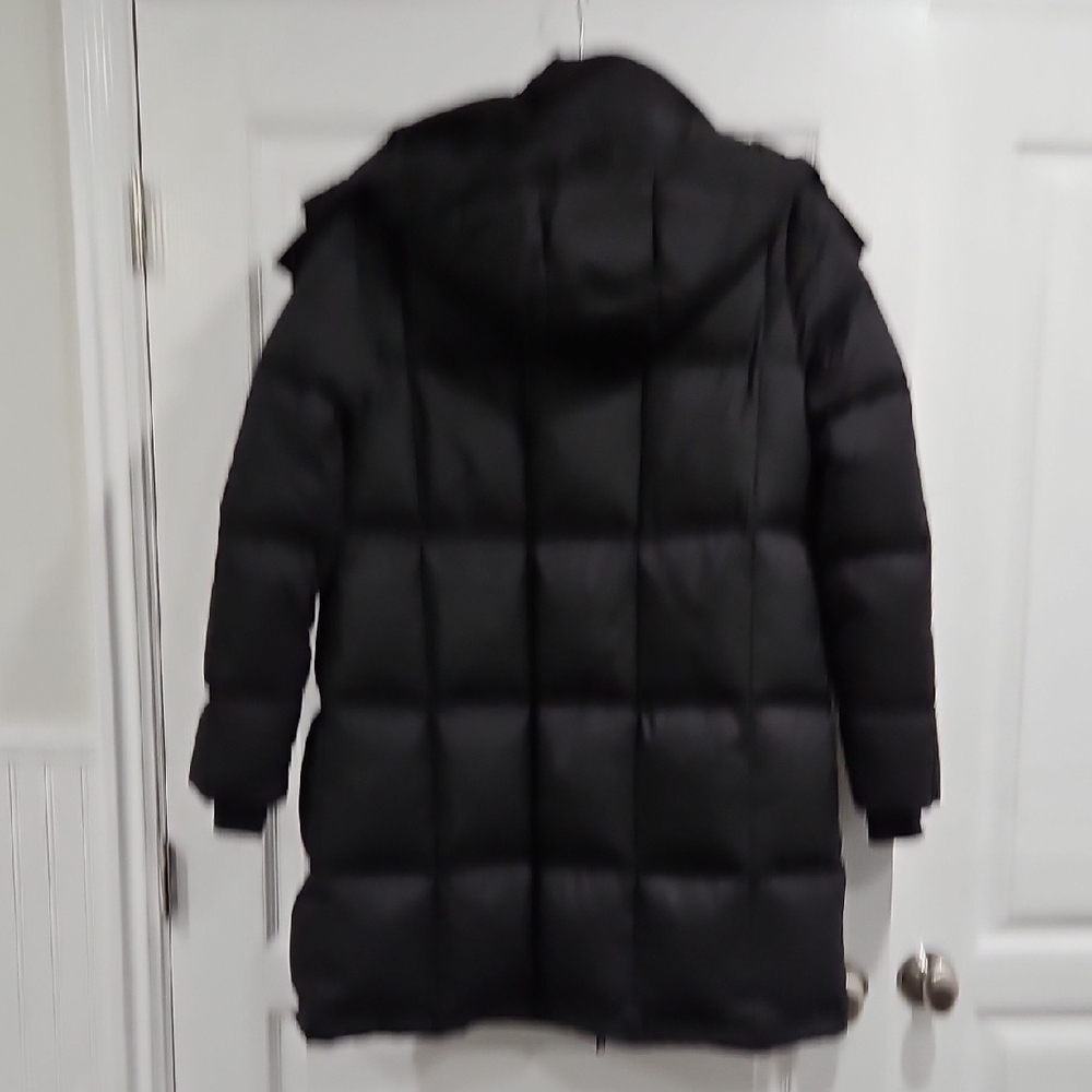 Mondetta Black Puffer Coat - Picture 4 of 4